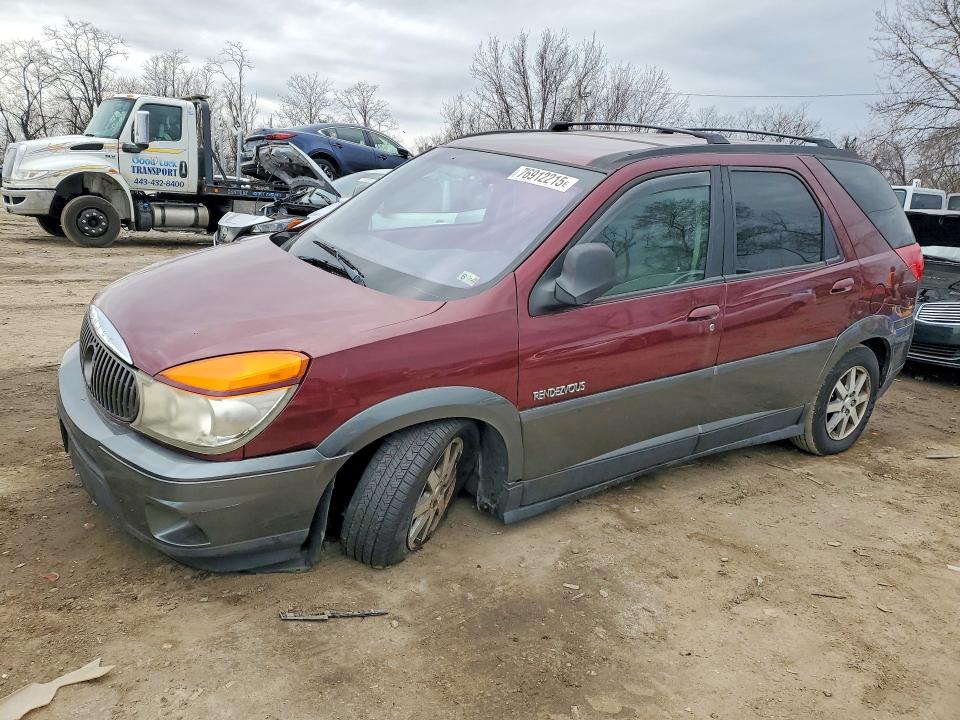 2002 Buick Rendezvous მანქანა იყიდება აუქციონზე, vin: 3G5DA03E02S562828, აუქციონის ნომერი: 76912215
