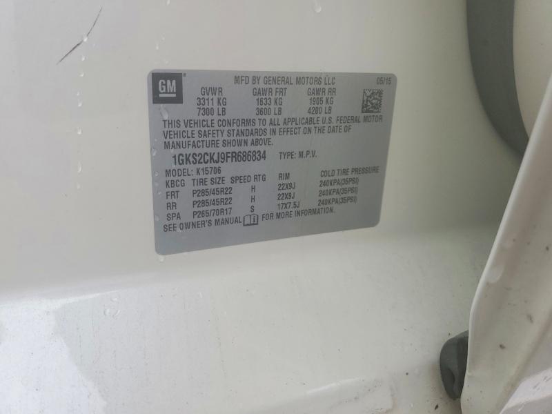 Продажа на аукционе авто 2015 Gmc Yukon, vin: 1GKS2CKJ9FR686834, номер лота: 46165306