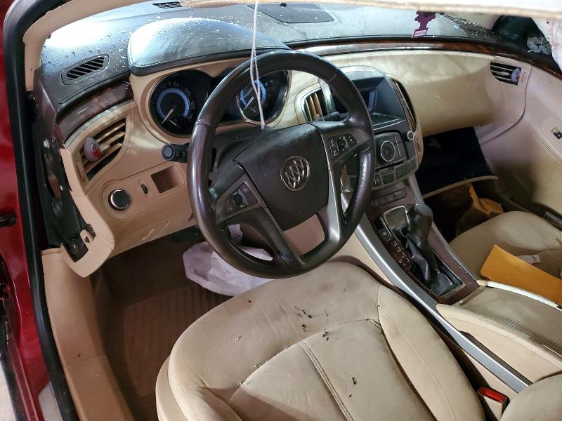 47452126 :رقم المزاد ، 1G4GB5EG3AF164963 vin ، 2010 Buick Lacrosse مزاد بيع