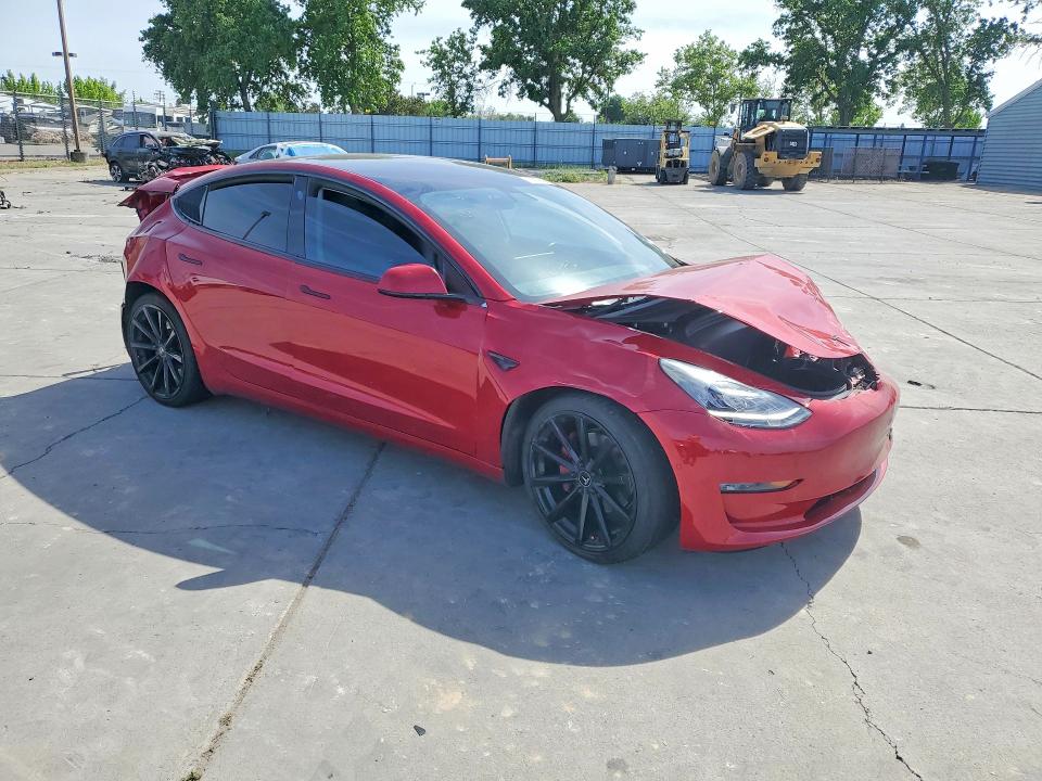 2018 Tesla Model 3 მანქანა იყიდება აუქციონზე, vin: 5YJ3E1EA8JF159681, აუქციონის ნომერი: 47821806