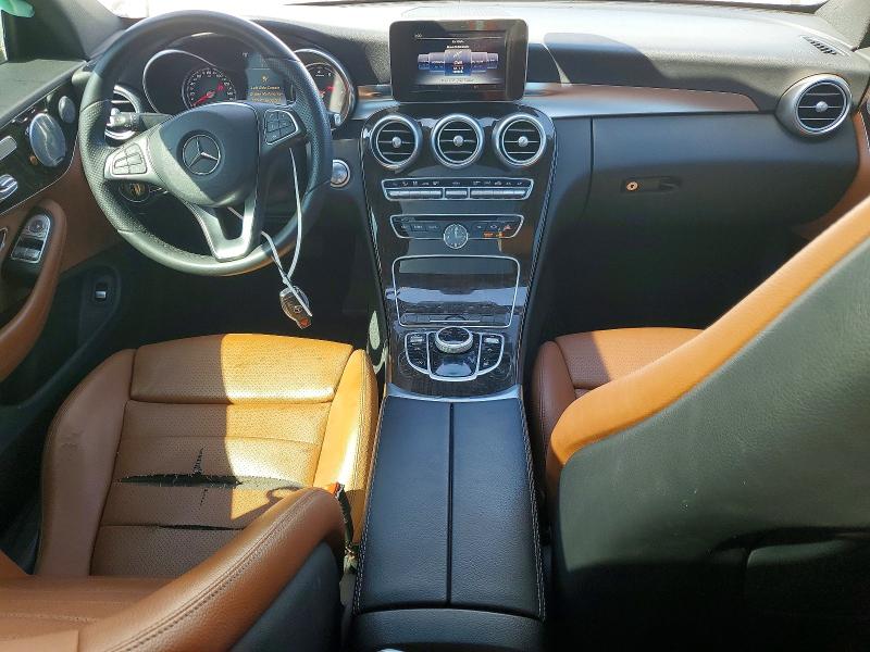 2017 Mercedes-benz C მანქანა იყიდება აუქციონზე, vin: WDDWJ4JB6HF366705, აუქციონის ნომერი: 48003196