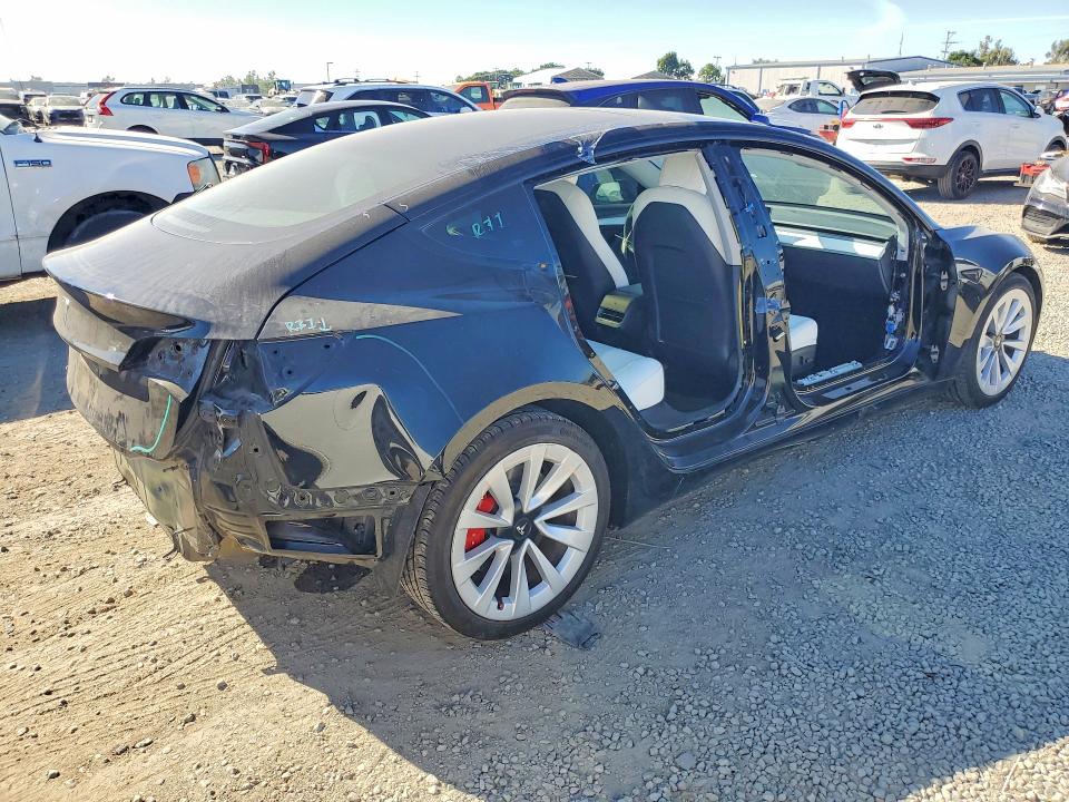 2021 Tesla Model 3 მანქანა იყიდება აუქციონზე, vin: 5YJ3E1EA1MF072421, აუქციონის ნომერი: 46913586