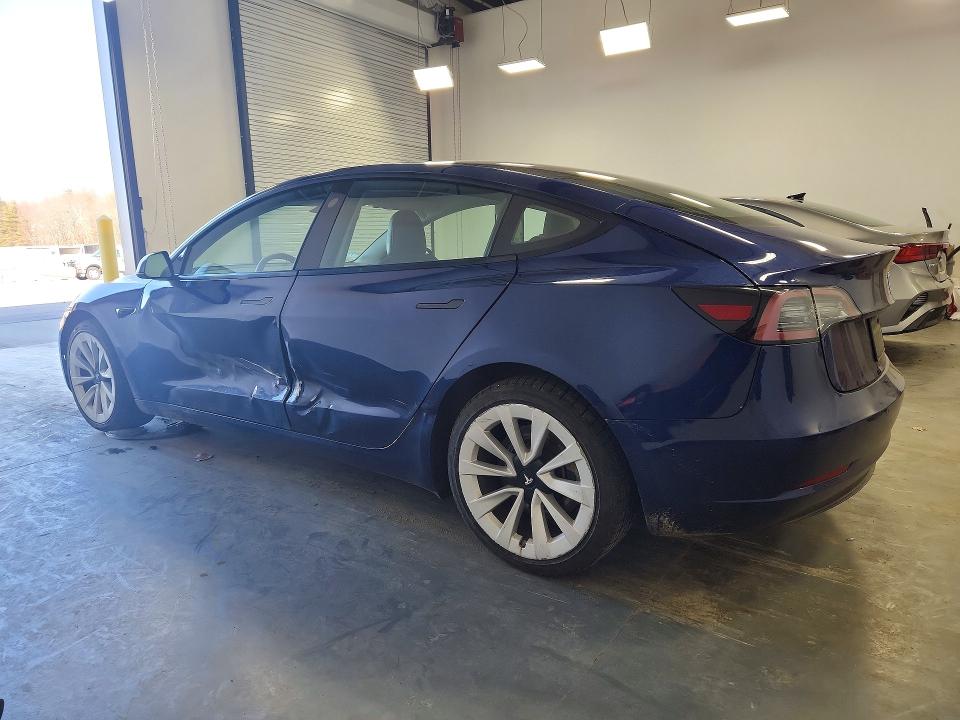 47229946 :رقم المزاد ، 5YJ3E1EA9NF285568 vin ، 2022 Tesla Model 3 مزاد بيع