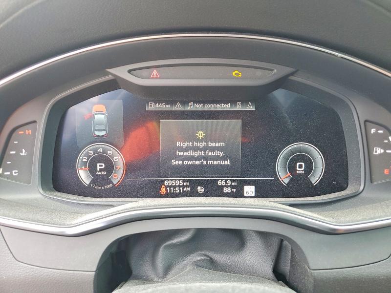 2019 Audi A6 მანქანა იყიდება აუქციონზე, vin: WAUM2AF25KN090548, აუქციონის ნომერი: 41589956