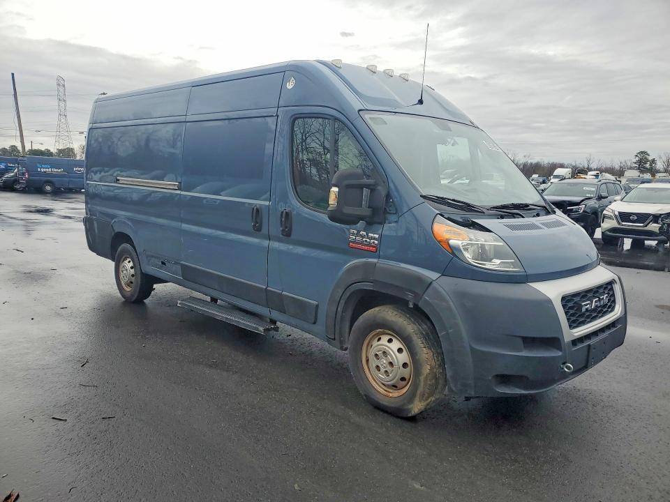 2020 Ram Promaster 3500 მანქანა იყიდება აუქციონზე, vin: 3C6URVJG3LE140109, აუქციონის ნომერი: 45508746
