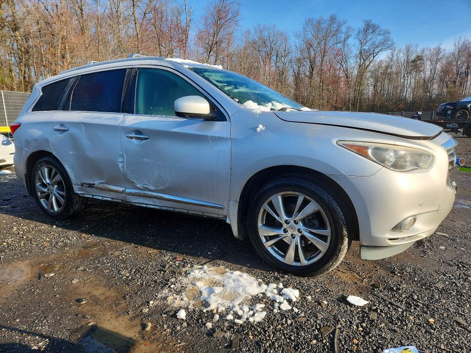 45677006 :رقم المزاد ، 5N1AL0MM9DC350798 vin ، 2013 Infiniti Jx35 مزاد بيع