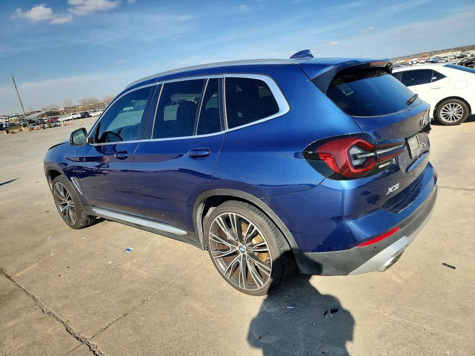 79577845 :رقم المزاد ، WBX57DP05NN145062 vin ، 2022 Bmw X3 مزاد بيع