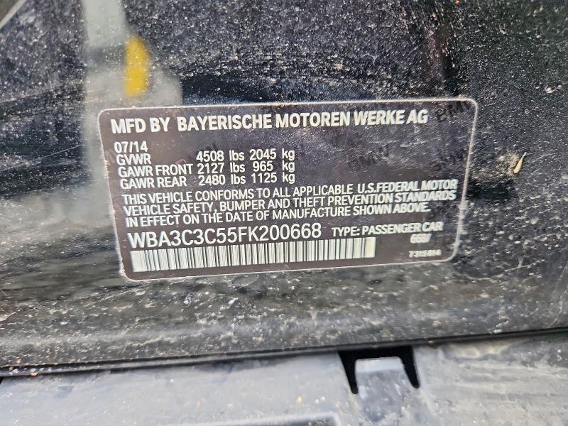 Продажа на аукционе авто 2015 Bmw 320, vin: WBA3C3C55FK200668, номер лота: 47891096