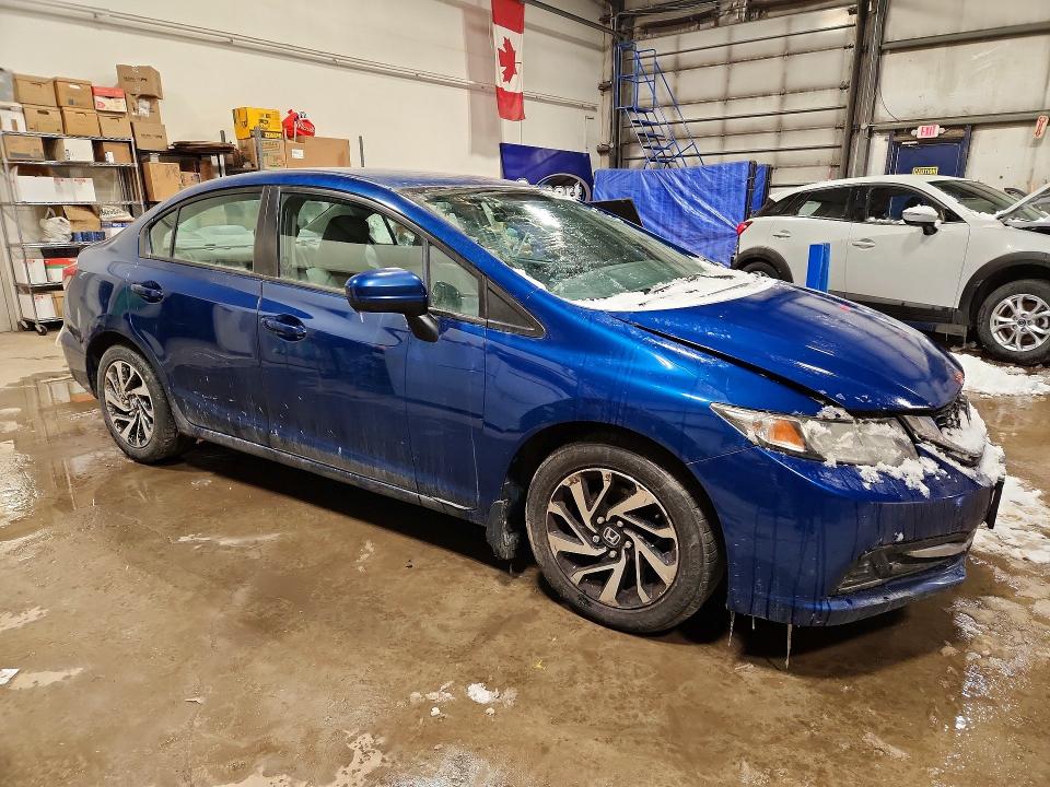 46107486 :رقم المزاد ، 2HGFB2F44EH013932 vin ، 2014 Honda Civic Lx 4dr مزاد بيع