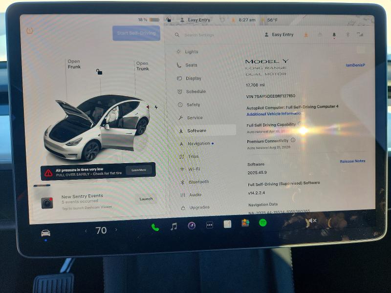Aukcja sprzedaży 2024 Tesla Model Y, vin: 7SAYGDEE0RF127150, numer aukcji: 47407306