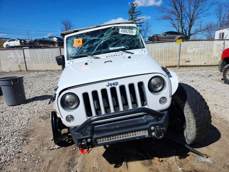 45862806 :رقم المزاد ، 1C4BJWEGXGL107869 vin ، 2016 Jeep Wrangler Unlimited مزاد بيع