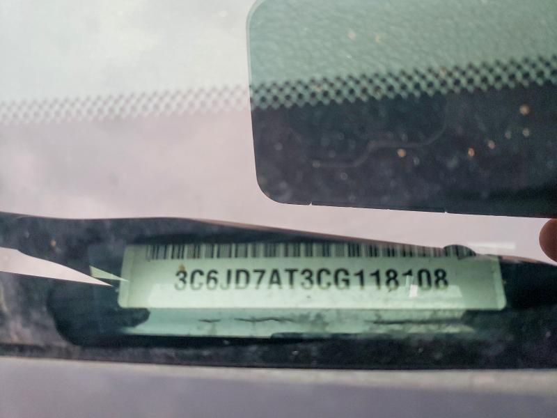 Aukcja sprzedaży 2012 Dodge Ram 1500, vin: 3C6JD7AT3CG118108, numer aukcji: 41748226