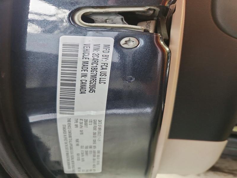 Продажа на аукционе авто 2021 Chrysler Pacifica, vin: 2C4RC1BG7MR528645, номер лота: 47614836