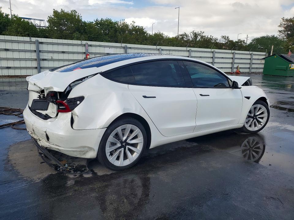 Продажа на аукционе авто 2021 Tesla Model 3, vin: 5YJ3E1EB4MF059736, номер лота: 47887236