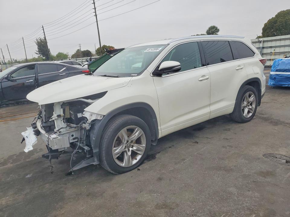 2016 Toyota Highlander მანქანა იყიდება აუქციონზე, vin: 5TDDKRFH1GS312185, აუქციონის ნომერი: 46143986
