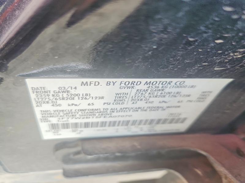 Aukcja sprzedaży 2015 Ford F250, vin: 1FT7W2BT5FEA07070, numer aukcji: 47952146