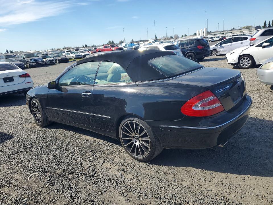 2005 Mercedes-benz Clk მანქანა იყიდება აუქციონზე, vin: WDBTK65G85T044638, აუქციონის ნომერი: 79128795