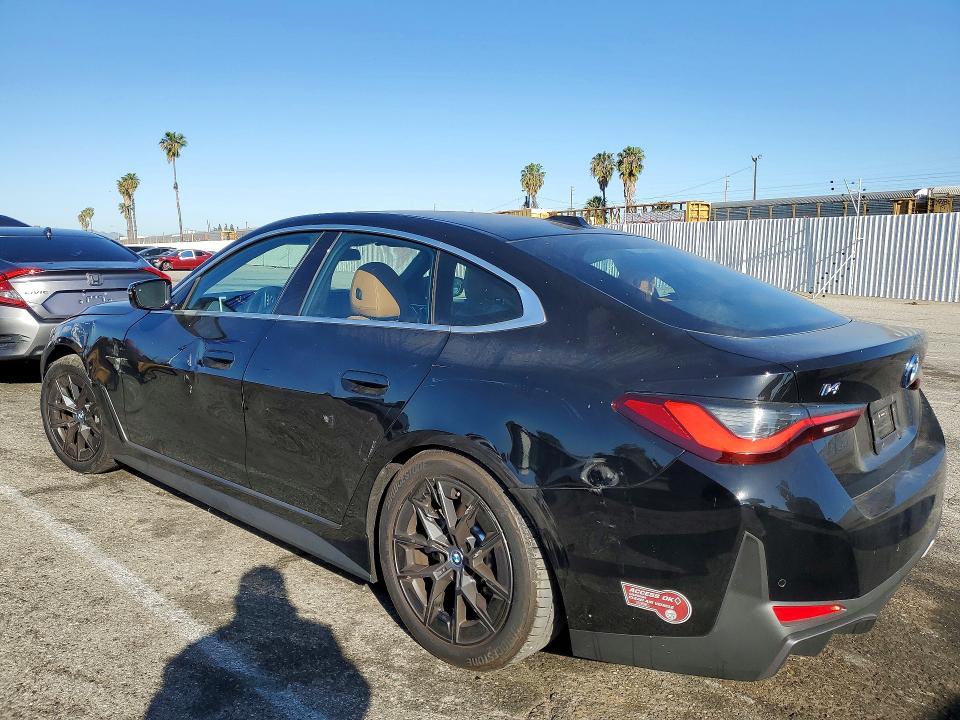 Продажа на аукционе авто 2024 Bmw I4, vin: WBY83FB0XRFT06917, номер лота: 41920966