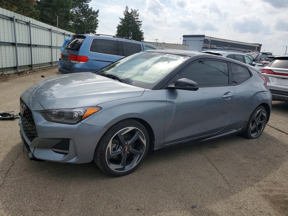 Auction sale of the 2020 Hyundai Veloster, vin: KMHTH6AB9LU031135, lot number: 48259706