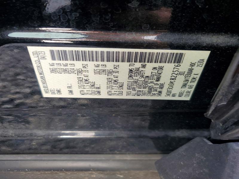 Aukcja sprzedaży 2023 Nissan Rogue, vin: 5N1BT3CA5PC822576, numer aukcji: 47476046