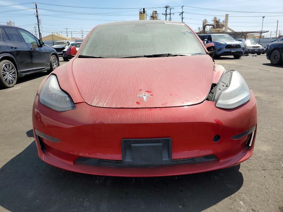 2022 Tesla Model 3 მანქანა იყიდება აუქციონზე, vin: 5YJ3E1EB1NF273763, აუქციონის ნომერი: 48119796