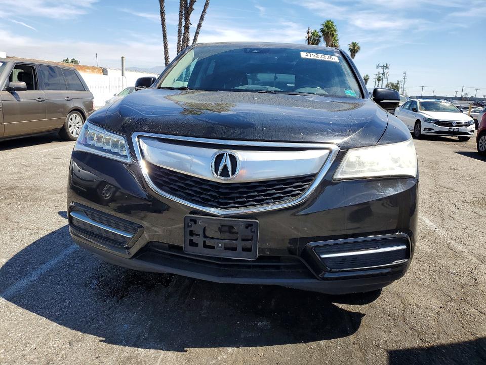 2016 Acura Mdx მანქანა იყიდება აუქციონზე, vin: 5FRYD3H46GB010560, აუქციონის ნომერი: 47523236
