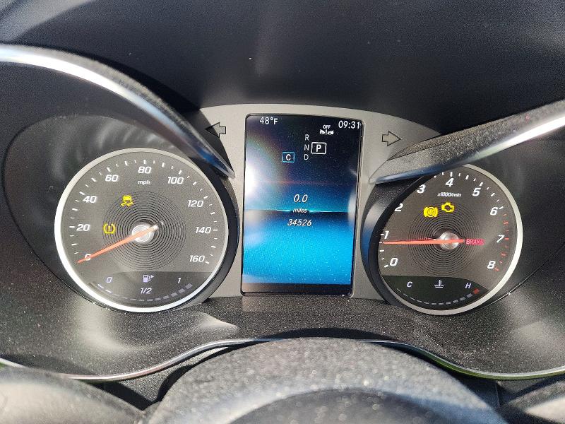 2019 Mercedes-benz C მანქანა იყიდება აუქციონზე, vin: 55SWF8EB5KU300525, აუქციონის ნომერი: 47184796