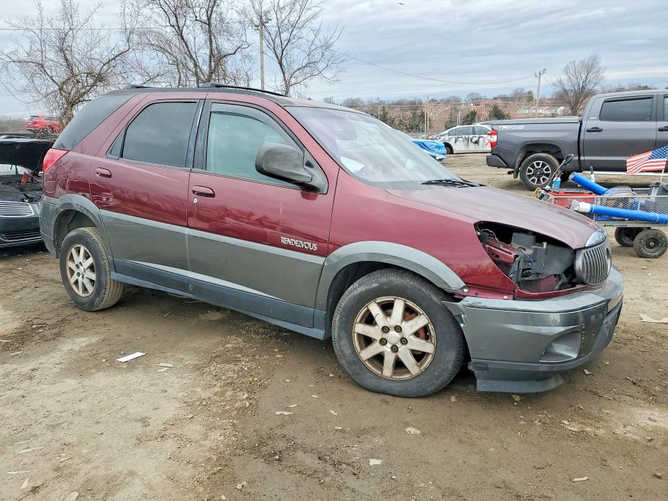 2002 Buick Rendezvous მანქანა იყიდება აუქციონზე, vin: 3G5DA03E02S562828, აუქციონის ნომერი: 76912215