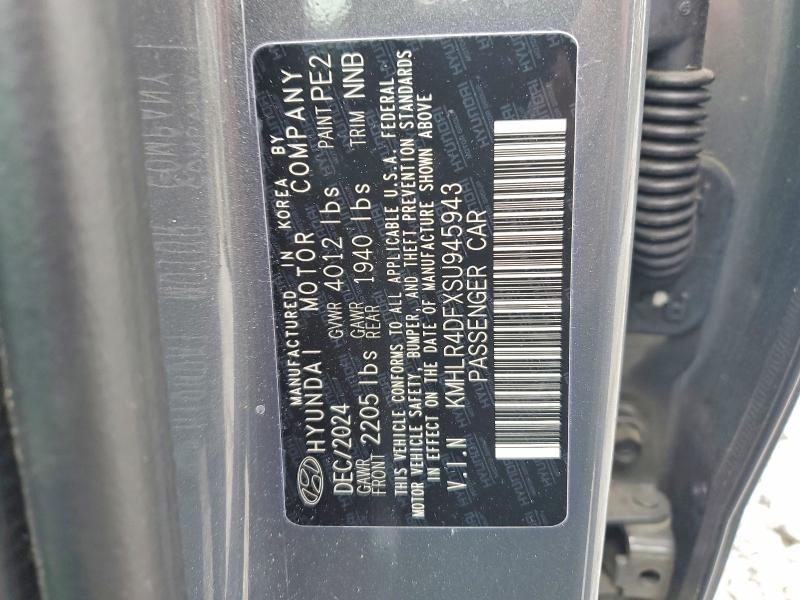 Продажа на аукционе авто 2025 Hyundai Elantra, vin: KMHLR4DFXSU945943, номер лота: 46530596