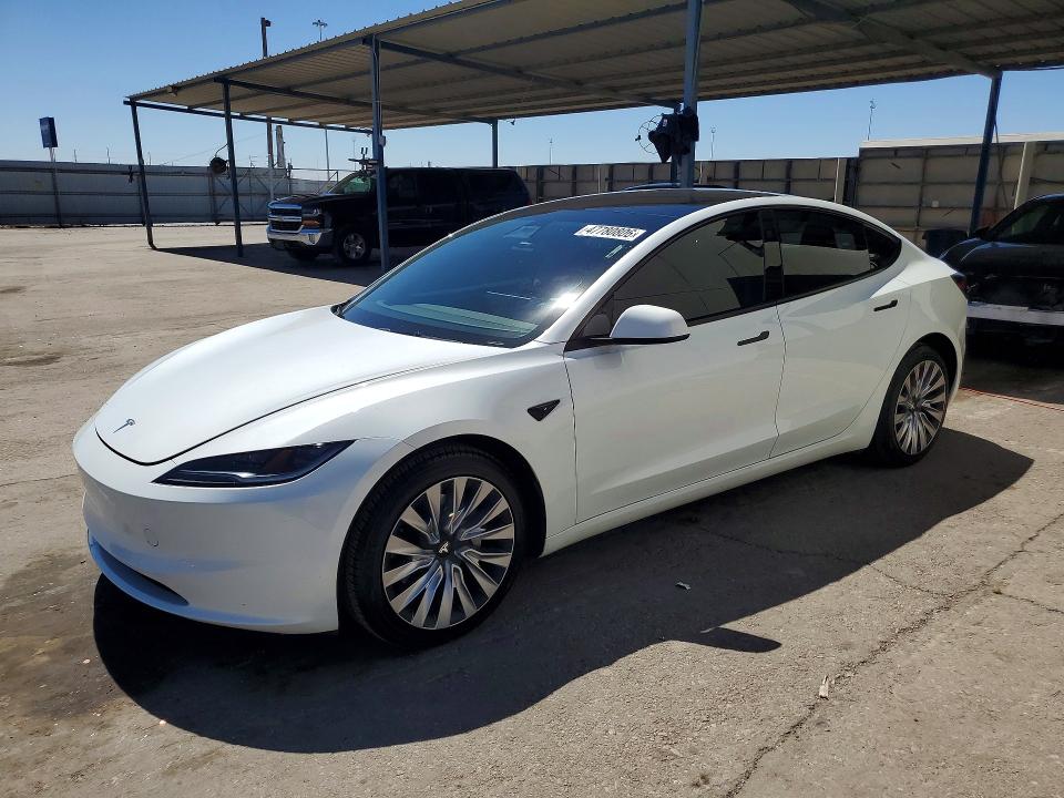 Продаж на аукціоні авто 2024 Tesla Model 3, vin: 5YJ3E1EB6RF792183, номер лоту: 47780806