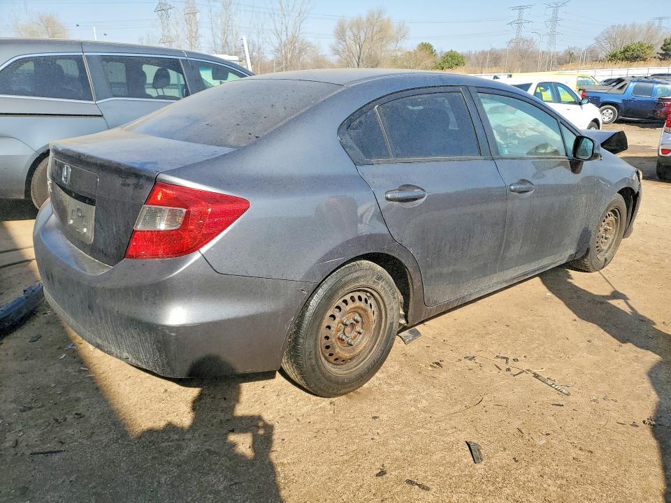 47798436 :رقم المزاد ، 19XFB2F55CE054828 vin ، 2012 Honda Civic مزاد بيع