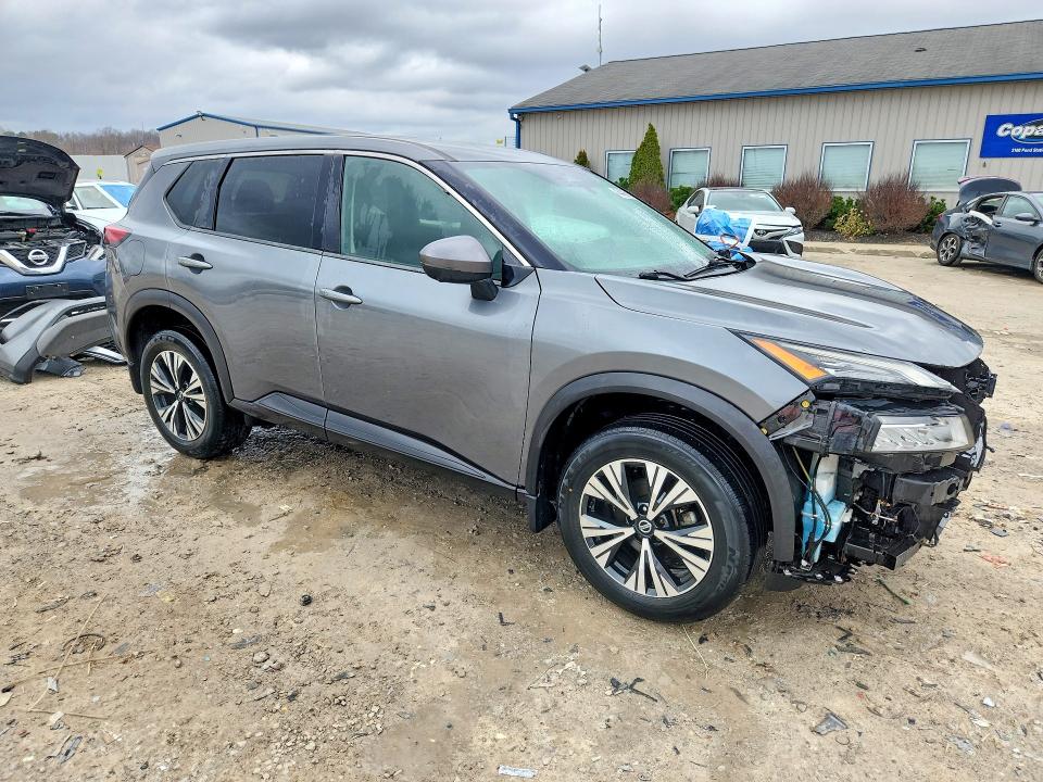 45443616 :رقم المزاد ، 5N1AT3BA1MC813446 vin ، 2021 Nissan Rogue مزاد بيع