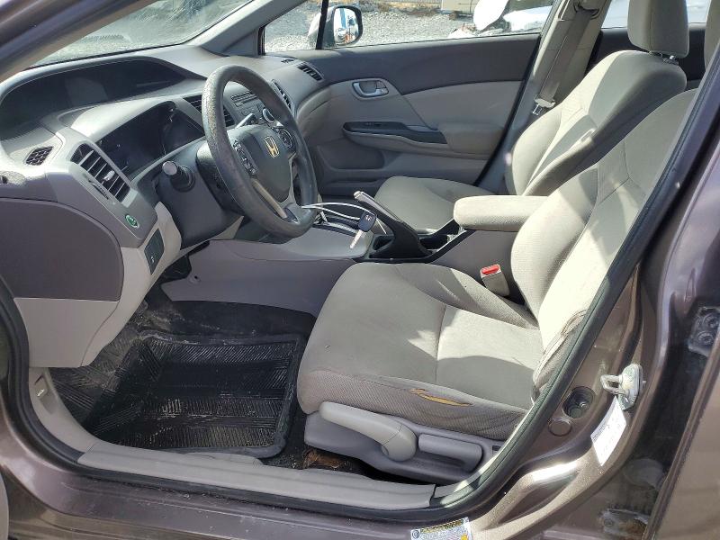2012 Honda Civic Lx 4dr მანქანა იყიდება აუქციონზე, vin: 2HGFB2F45CH024001, აუქციონის ნომერი: 47168646