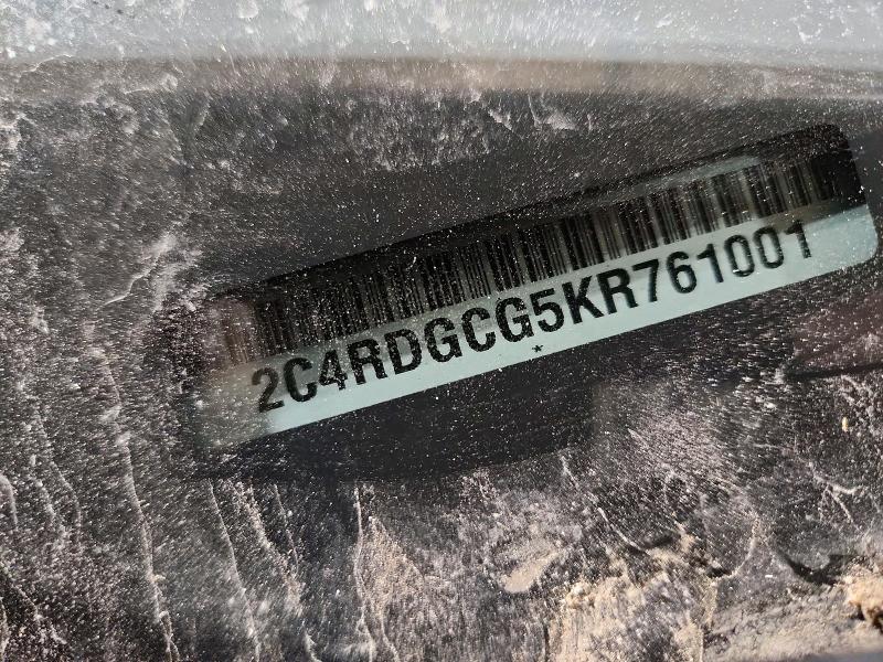 Aukcja sprzedaży 2019 Dodge Grand Caravan, vin: 2C4RDGCG5KR761001, numer aukcji: 47822776