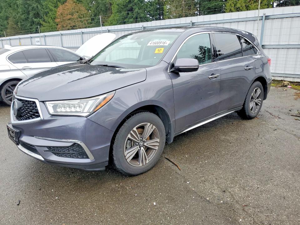 41600916 :رقم المزاد ، 5FRYD4H3XHB020524 vin ، 2017 Acura Mdx مزاد بيع