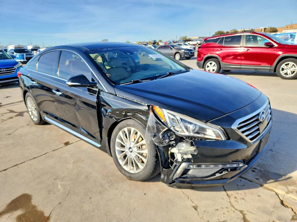 46396286 :رقم المزاد ، 5NPE34AF2FH221263 vin ، 2015 Hyundai Sonata مزاد بيع