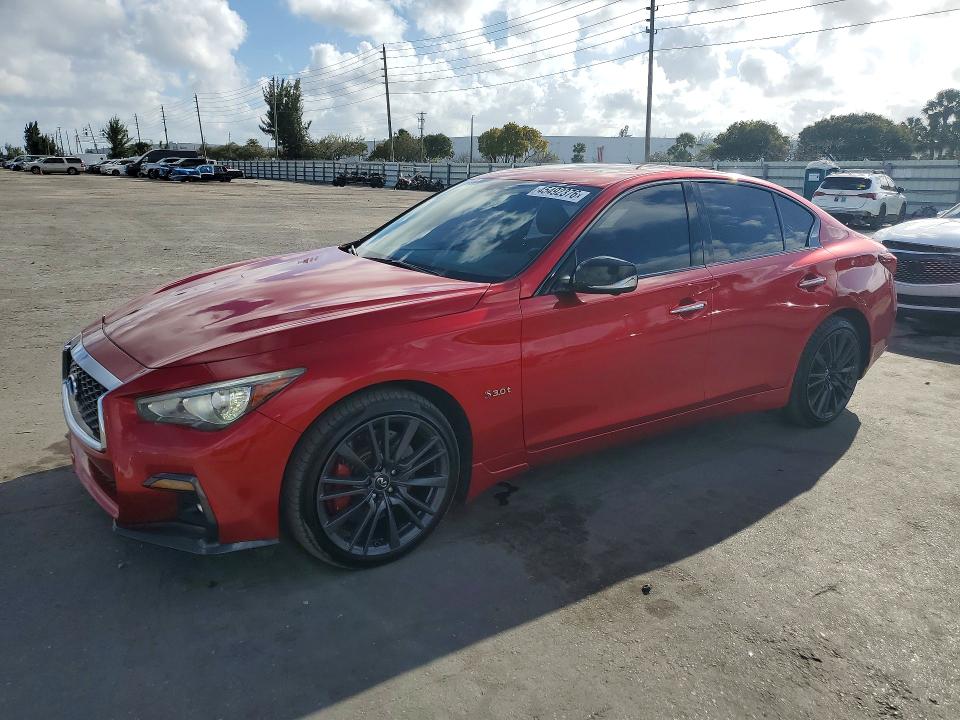 Продажа на аукционе авто 2018 Infiniti Q50, vin: JN1FV7AR5JM480356, номер лота: 45492376