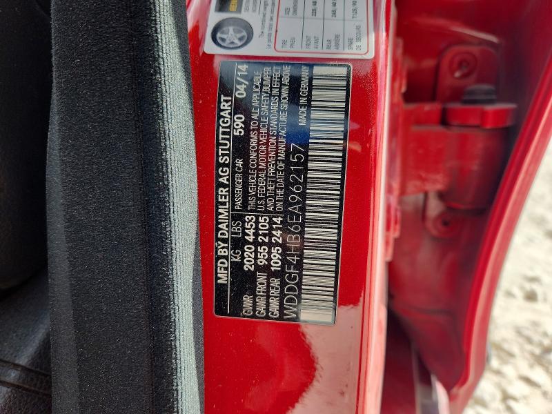 79720415 :رقم المزاد ، WDDGF4HB6EA962157 vin ، 2014 Mercedes-benz C مزاد بيع