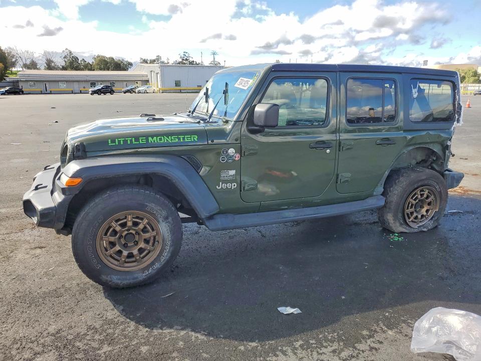 Продажа на аукционе авто 2020 Jeep Wrangler Unlimited, vin: 1C4HJXDG2LW338212, номер лота: 79341925