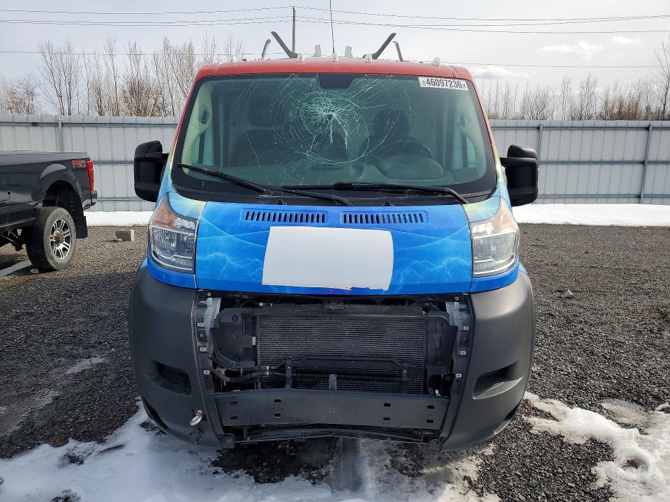 2021 Ram Promaster 2500 მანქანა იყიდება აუქციონზე, vin: 3C6LRVVG1ME532397, აუქციონის ნომერი: 46097236