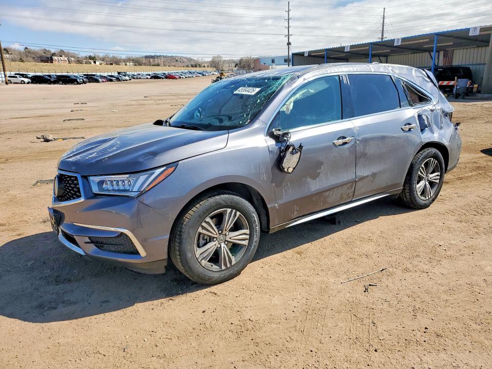 45564426 :رقم المزاد ، 5J8YD4H35KL016503 vin ، 2019 Acura Mdx مزاد بيع