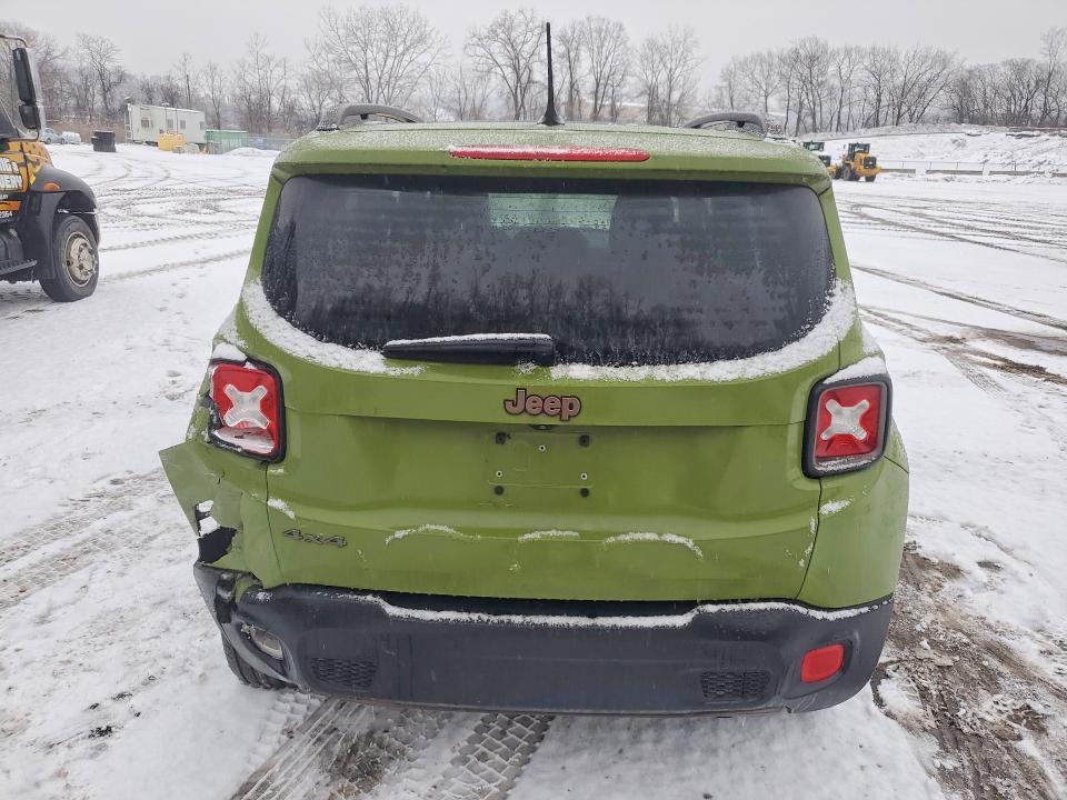 2016 Jeep Renegade მანქანა იყიდება აუქციონზე, vin: ZACCJBBT5GPC66423, აუქციონის ნომერი: 79737585