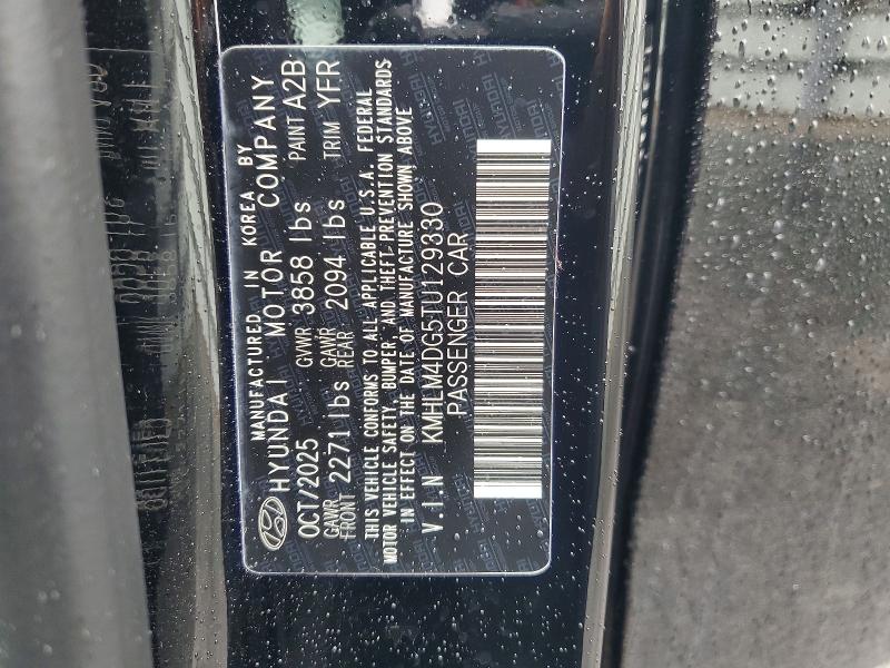 Продаж на аукціоні авто 2026 Hyundai Elantra, vin: KMHLM4DG5TU129330, номер лоту: 46055266