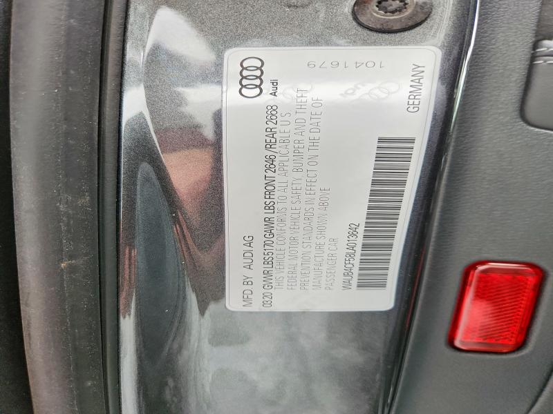 Продажа на аукционе авто 2020 Audi S5, vin: WAUB4CF58LA013642, номер лота: 77597945