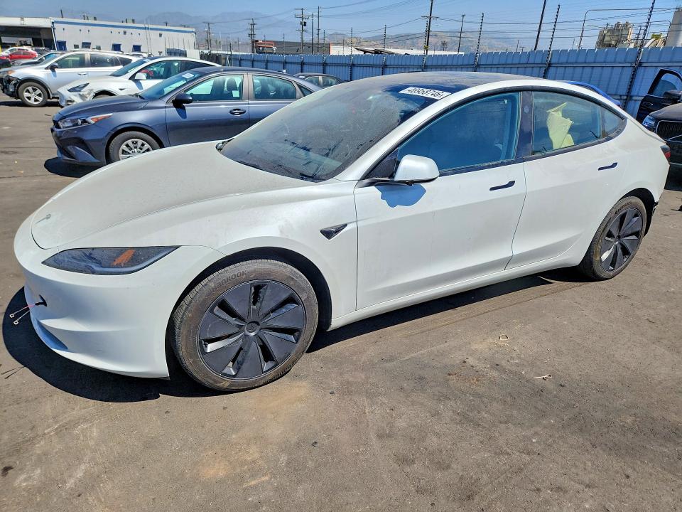 2024 Tesla Model 3 მანქანა იყიდება აუქციონზე, vin: 5YJ3E1EA4RF729512, აუქციონის ნომერი: 46958746