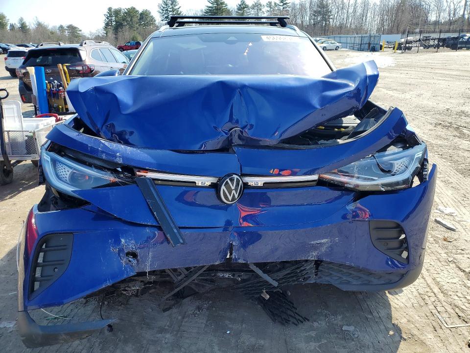 2021 Volkswagen Id.4 მანქანა იყიდება აუქციონზე, vin: WVGUNPE28MP064625, აუქციონის ნომერი: 45690896