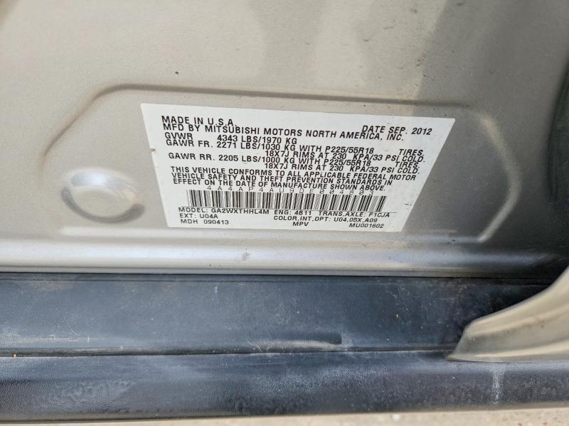 Продаж на аукціоні авто 2013 Mitsubishi Outlander Sport, vin: 4A4AP4AU9DE004803, номер лоту: 42008196