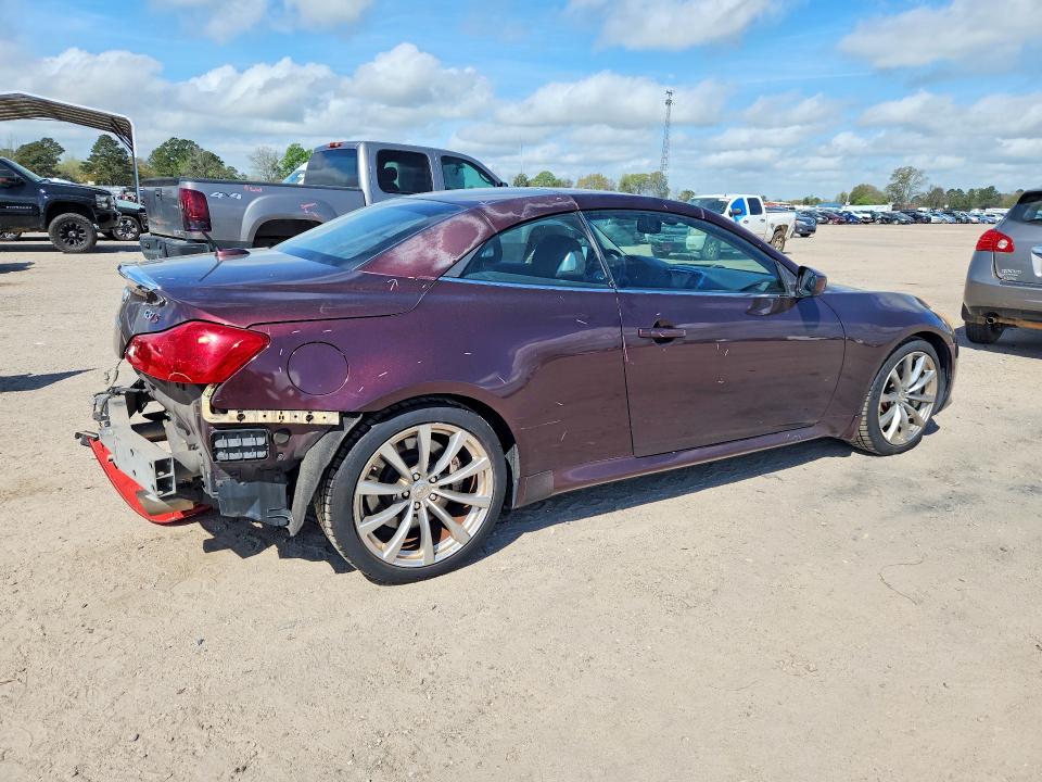 Aukcja sprzedaży 2010 Infiniti G37 Convertible, vin: JN1CV6FE9AM354035, numer aukcji: 45505456