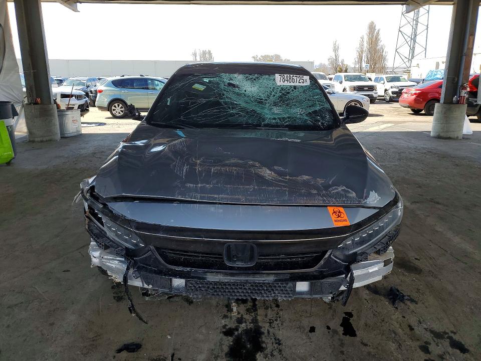 Auction sale of the 2022 Honda Accord, vin: 1HGCV3F29NA022803, lot number: 78486725