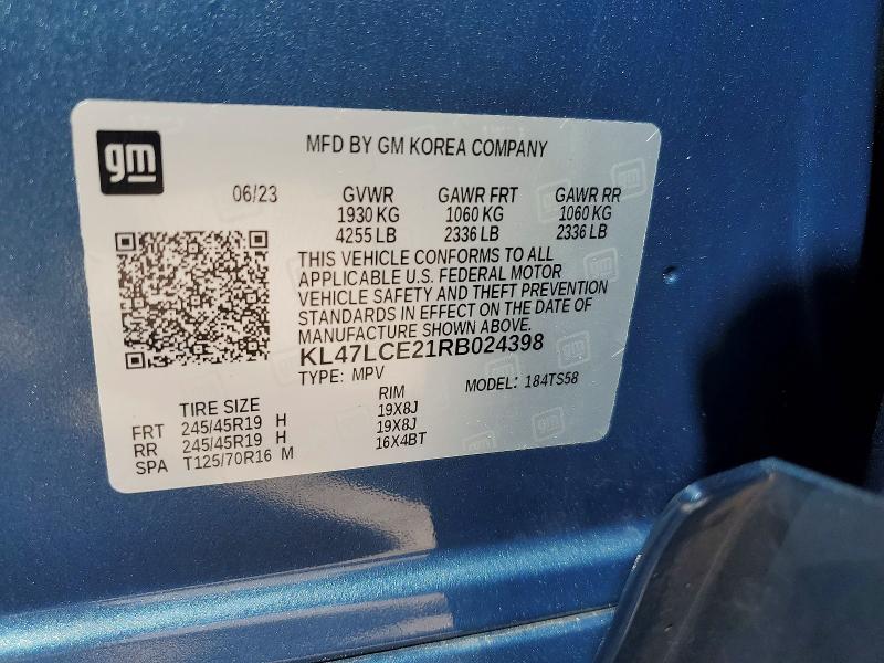 Продаж на аукціоні авто 2024 Buick Envista, vin: KL47LCE21RB024398, номер лоту: 45642476